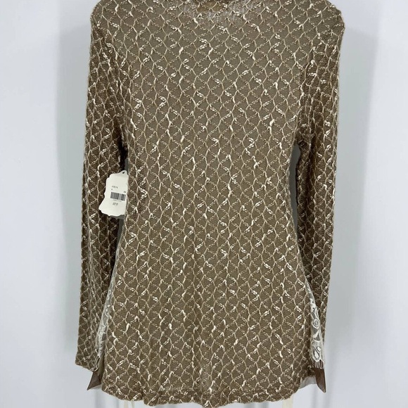 ALTAR’D STATE || Loose Knit Lace Sweater w/ Side Ties - SZ Small *NWOT* - Picture 4 of 9